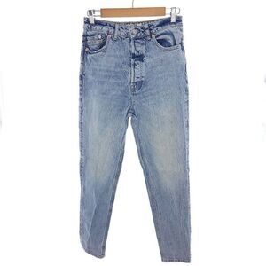 We The Free Jeans Zuri Ultra High Waist Ankle Mom Jeans Womens Size 27